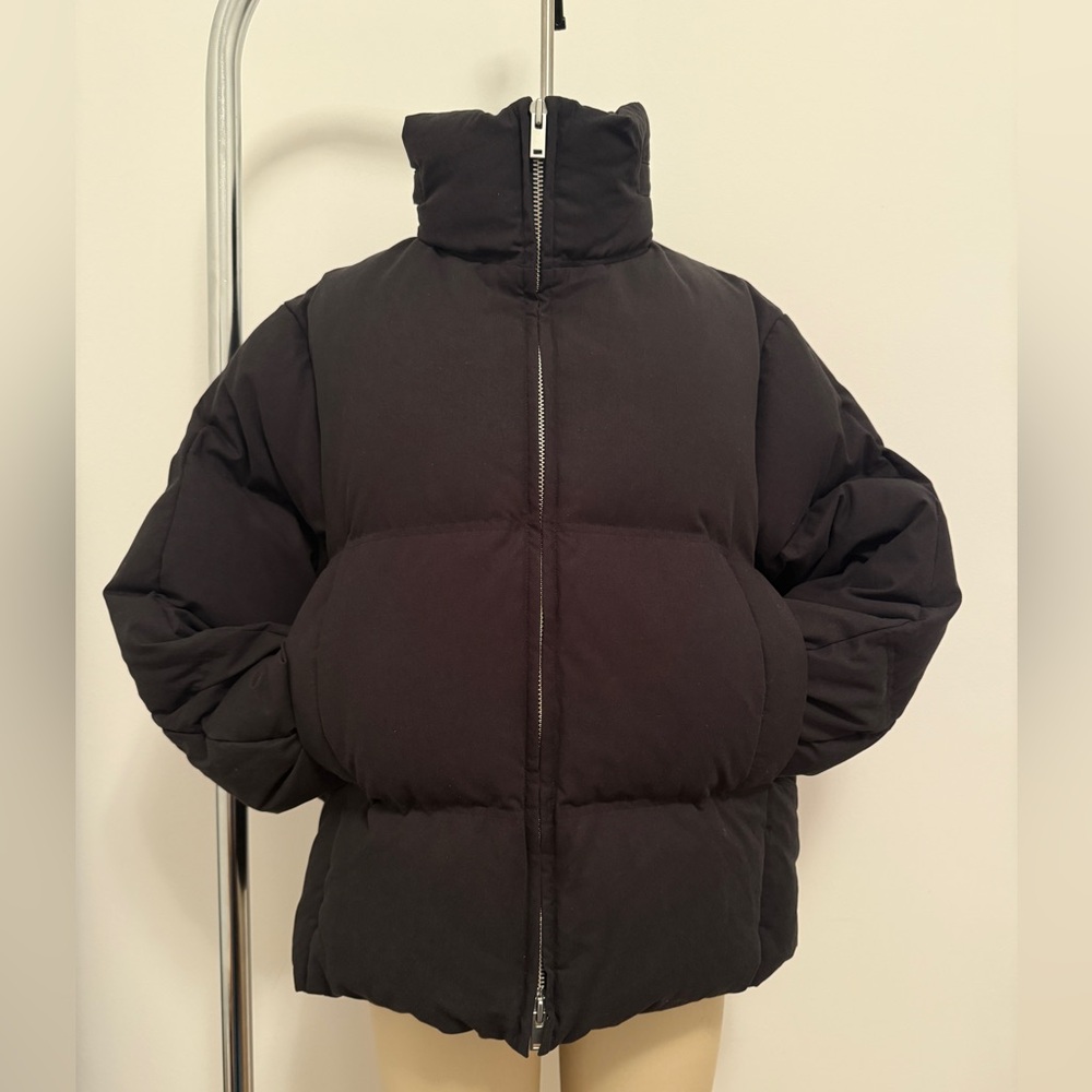 COS Women's Black Puffer Jacket